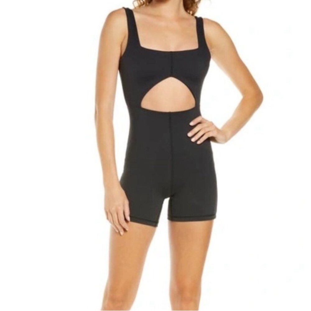 WeWoreWhat Black Activewear Onesie